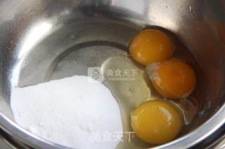白巧克力蛋黄派的做法步骤：2