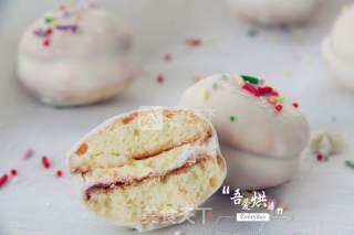 白巧克力蛋黄派的做法步骤：11
