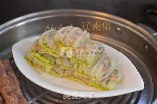 白菜包包的做法步骤：7