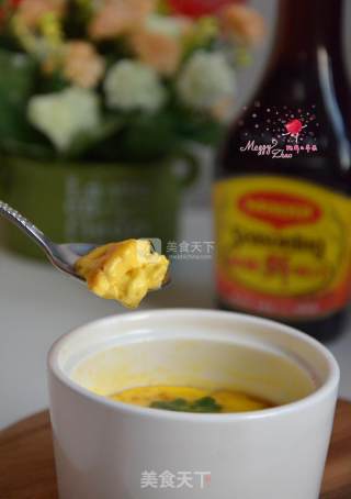 微波炉版鸡蛋羹的做法步骤：10