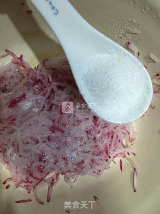 巧拌萝卜丝的做法步骤：4