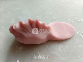 金鱼闹莲的做法步骤：6