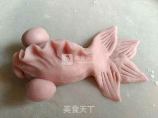 金鱼闹莲的做法步骤：9