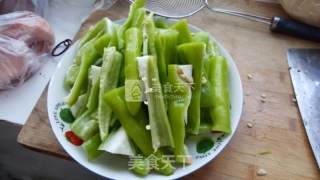 家常虎皮辣椒的做法步骤：3