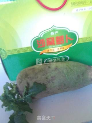 爽脆萝卜的做法步骤：1