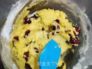 蔓越莓饼干的做法步骤：4