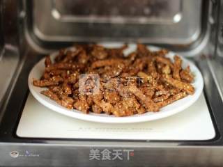 最简单省事的牛肉干--微波炉版牛肉干的做法步骤：7
