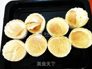 重奶油芝士纸杯蛋糕的做法步骤：8