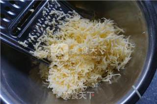 切达芝士饼干的做法步骤：2