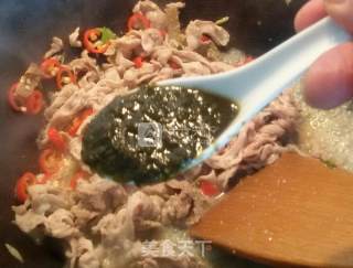 韭花爆羊肉的做法步骤：7
