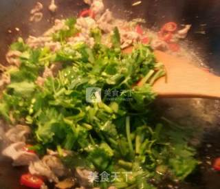 韭花爆羊肉的做法步骤：8