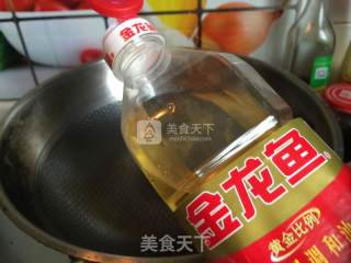 糖醋面筋白菜的做法步骤：3