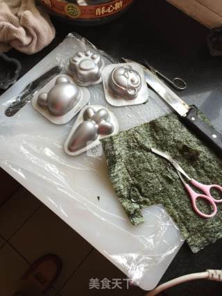 DIY饭团的做法步骤：2
