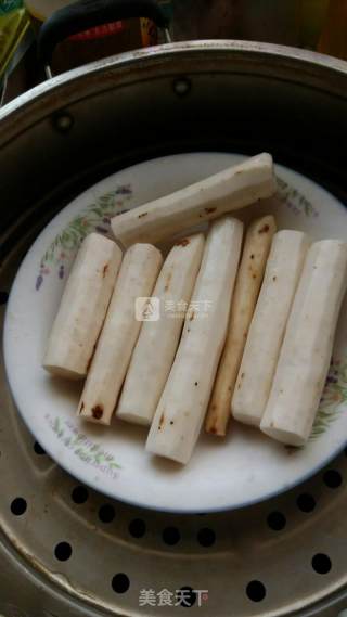山药糯米球的做法步骤：1