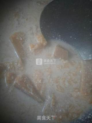 南瓜花生粥的做法步骤：5