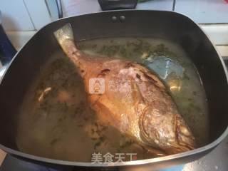 雪菜黄鱼汤的做法步骤：7