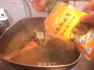 雪菜黄鱼汤的做法步骤：9