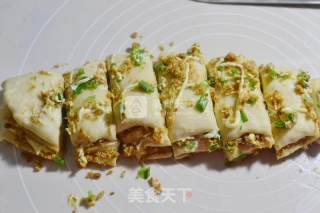 葱香肉松手撕面包的做法步骤：4