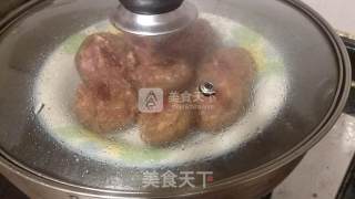 香菇酿肉的做法步骤：7