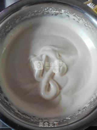 黄豆酱海绵蛋糕的做法步骤：4