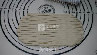 冷藏液种网纹面包的做法步骤：15