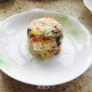 蛋炒饭的做法步骤：3