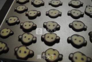 小萌猴饼干的做法步骤：23