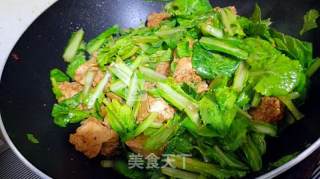 家常小白菜炖豆腐的做法步骤：13
