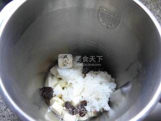 蜜枣山药米糊的做法步骤：4
