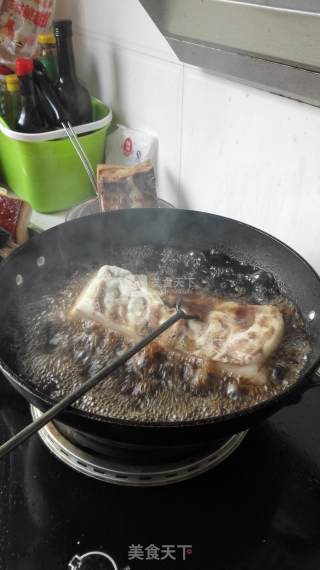 喜沙扣肉的做法步骤：3