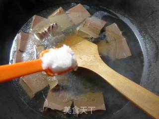 鸭血粉丝汤的做法步骤：6