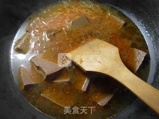 鸭血粉丝汤的做法步骤：8