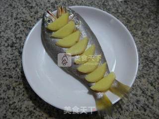 面结蒸小黄鱼的做法步骤：4
