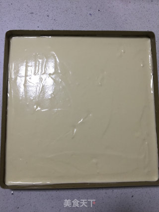 蛋糕卷（小四卷）的做法步骤：9