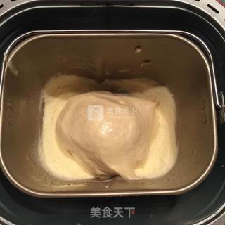 棉花糖面包机版～核桃牛轧糖的做法步骤：4