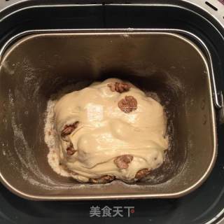 棉花糖面包机版～核桃牛轧糖的做法步骤：5