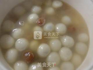 荔枝煮汤圆的做法步骤：7