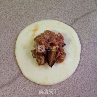 花朵香菇肉包的做法步骤：12