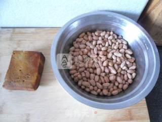 豆干拌花生米的做法步骤：1