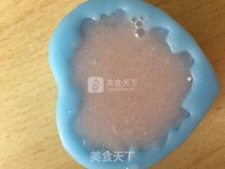 桃花布丁的做法步骤：4