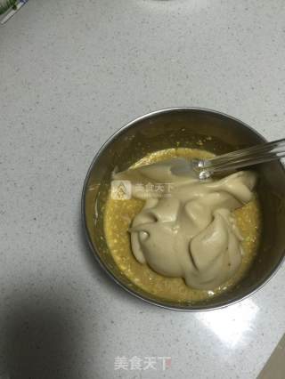 红糖蜜豆蛋糕卷的做法步骤：4