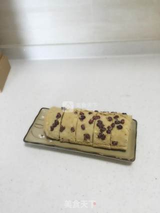 红糖蜜豆蛋糕卷的做法步骤：10