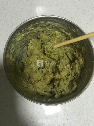 杏仁抹茶饼干的做法步骤：1