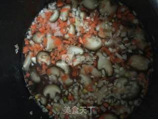 蔬菜瘦肉粥的做法步骤：8