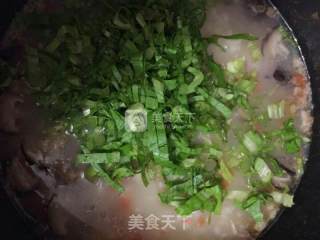 蔬菜瘦肉粥的做法步骤：10