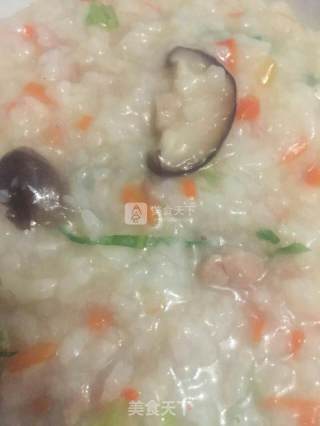 蔬菜瘦肉粥的做法步骤：12