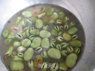 油炸绿蚕豆的做法步骤：2