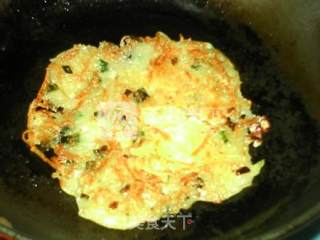 葱香土豆丝饼的做法步骤：10