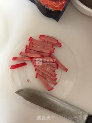 厚蛋红肠烧的做法步骤：2