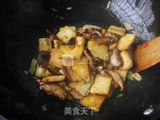 农家煎豆腐的做法步骤：10